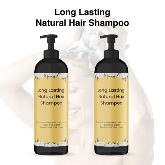 Long Lasting Natural Hair Dye Shampoo 100ML (Pack of 2)